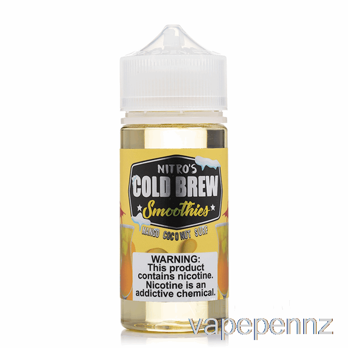 Mango Coconut - Nitros Cold Brew - 100mL 0mg VAPE NZ